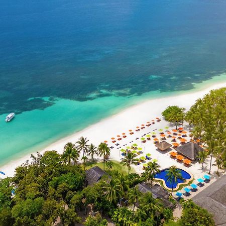 Oceanica Resort Panglao, Bohol Exterior photo Aerial view of the beach