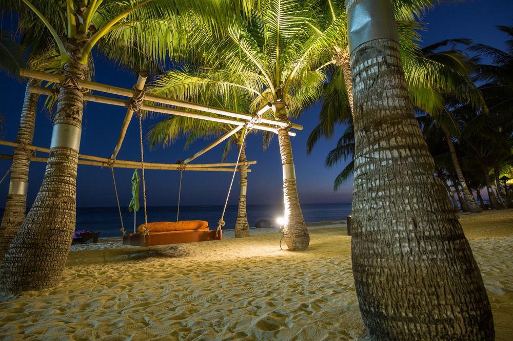 Oceanica Resort Panglao, Bohol Exterior photo Swing at the beach