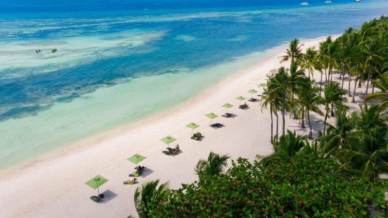 Oceanica Resort Panglao, Bohol Exterior photo Aerial view of the beach